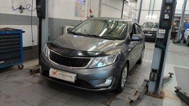 Kia Rio 2014 года, 118 595 км - вид 1