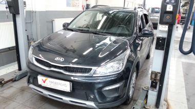 Kia Rio X-Line 2019 года, 17 035 км - вид 1