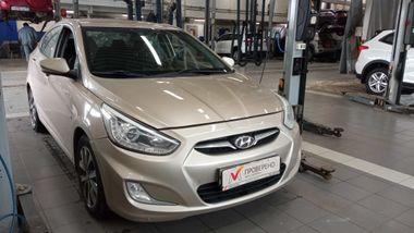 Hyundai Solaris 2014 года, 135 599 км - вид 2