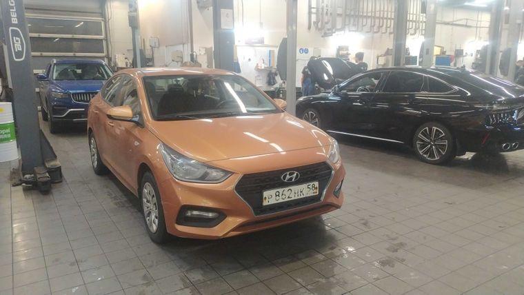Hyundai Solaris 2017 года, 124 034 км - вид 2