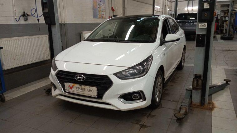 Hyundai Solaris 2018 года, 142 830 км - вид 2