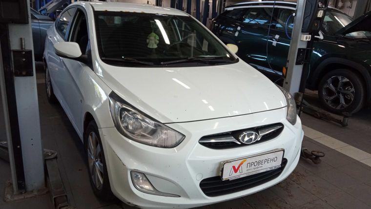 Hyundai Solaris 2012 года, 104 598 км - вид 2