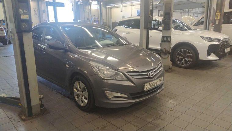 Hyundai Solaris 2015 года, 154 219 км - вид 2