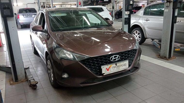 Hyundai Solaris 2021 года, 155 274 км - вид 2