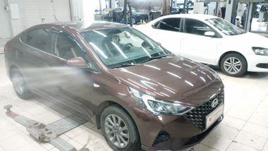 Hyundai Solaris 2021 года, 56 340 км - вид 2