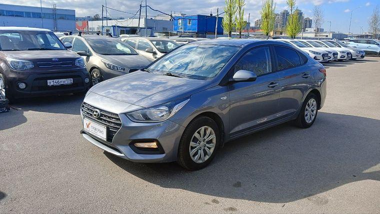 Hyundai Solaris 2019 года, 70 699 км - вид 1
