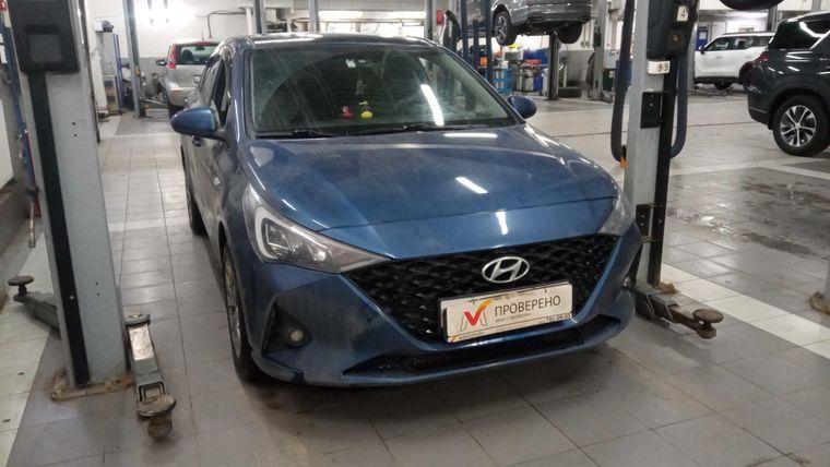 Hyundai Solaris 2021 года, 90 397 км - вид 2