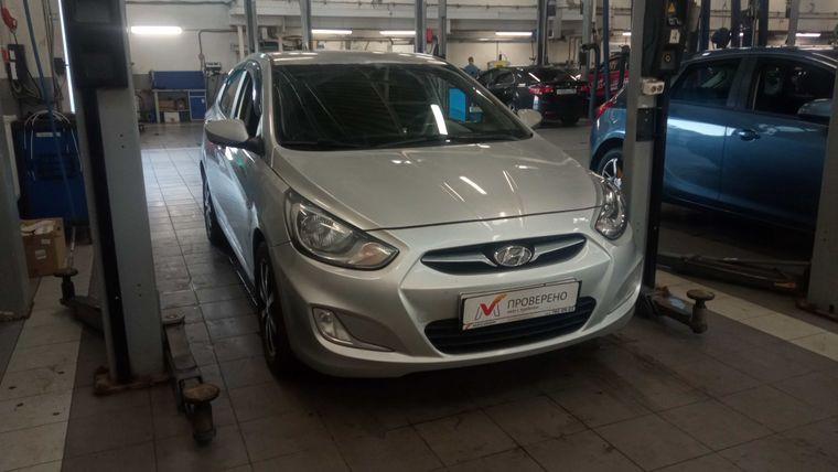 Hyundai Solaris 2013 года, 128 482 км - вид 2