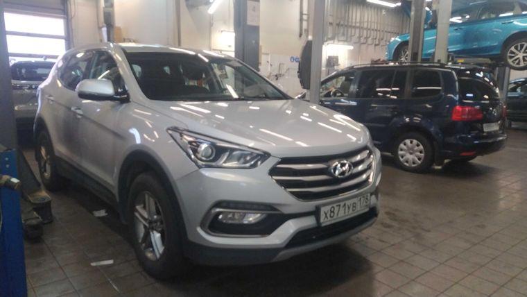 Hyundai Santa Fe 2017 года, 123 924 км - вид 2