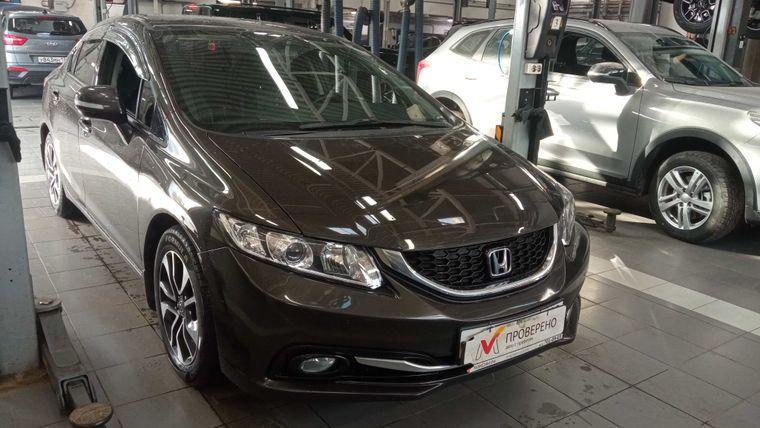 Honda Civic 2013 года, 129 600 км - вид 2
