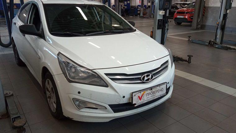 Hyundai Solaris 2015 года, 127 586 км - вид 2