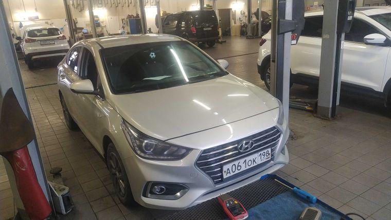 Hyundai Solaris 2017 года, 136 046 км - вид 2